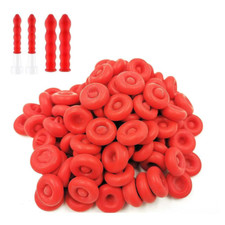 1-20pcs Re-Sealable Caulk Protective Cap Caulking Nozzle Caps Tube Tips Covers