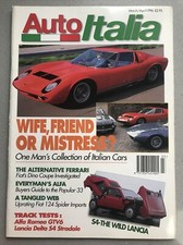 Auto Italia Magazine March/April 1996 - Wife,Friend or Mistress? Collection