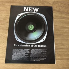 GRAM200 MAGAZINE ADVERT 11X8 TANNOY DUAL CONCENTRIC