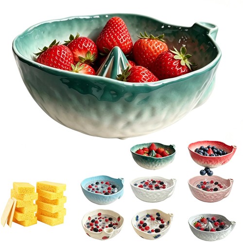 Self rinsing berry bowl - rinsing,