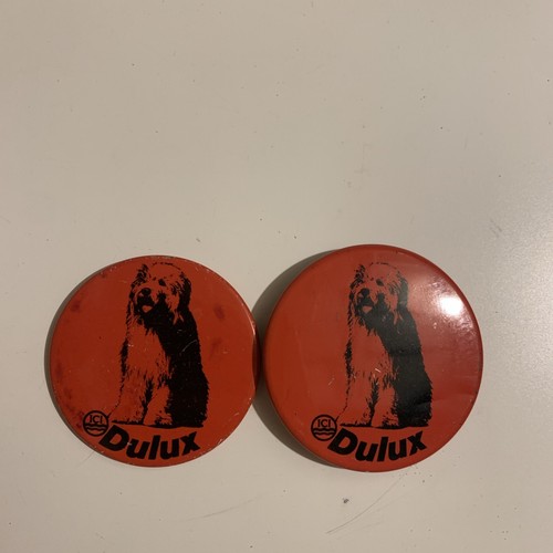 Vintage dulux promo badge - vintage,