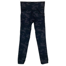 Spanx Black Grey Camo Seamless High Waisted Leggings Size Women's Medium