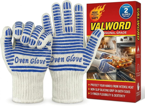 Heat resistant oven gloves - gloves, 2
