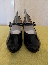 Damart Black Patent Mary Jane