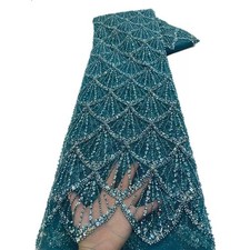 Luxury Lace Fabric Sequins