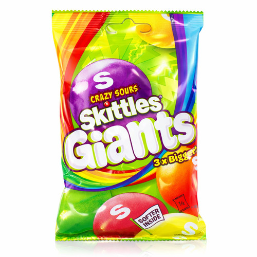 Skittles giants 116g chewy - giants,