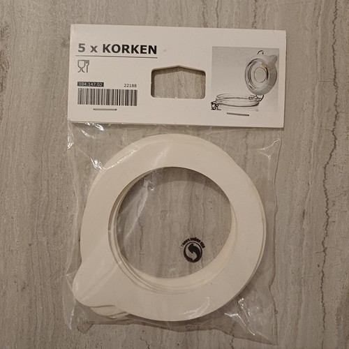 Ikea korken glass jar - glass,