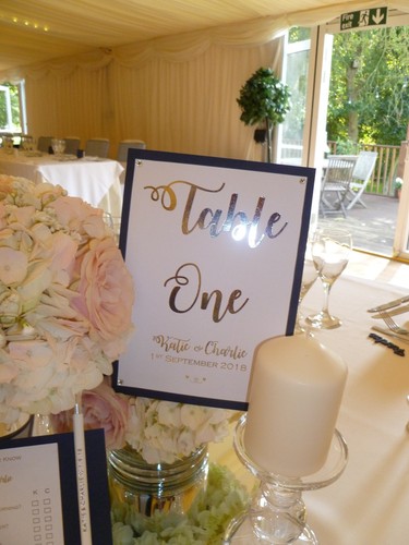 Wedding table numbers - wedding,