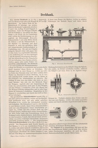 Lithograph 1894 lathe iron - 1894:, lathe.