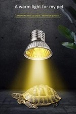 Tortoise Heat Lamp Halogen Basking Bulb for Aquarium Reptile Lizards Turtle Snak