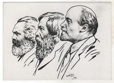 1937 Marx Engels Lenin Soviet