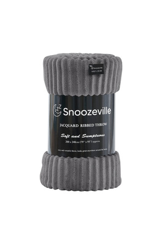 Ribbed jacquard fleece - jacquard,