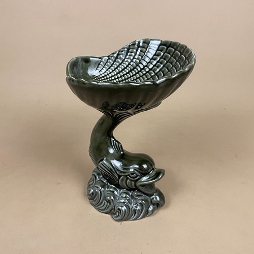 Vintage ceramic pedestal - pedestal, bowl