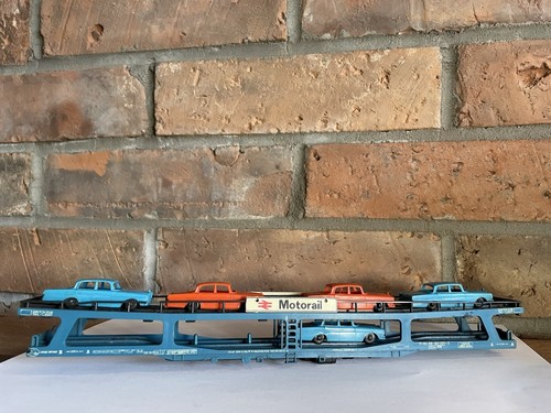 Model train motorail car - br,