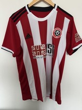 Sheffield United 2019/20 Home Shirt Size medium red and white