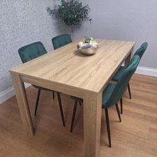 Dining Table Set Of 4 Oak