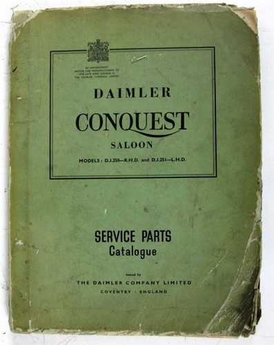 Daimler conquest saloon - daimler,