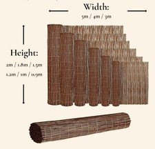 Natural Willow  Fence