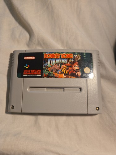 Snes donkey kong country cart - snes,