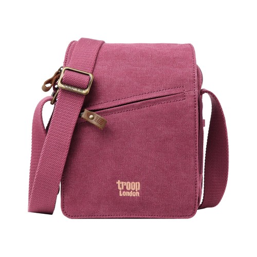 Canvas flap crossbody - canvas, bag