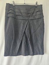 Zara Basics Ladies Pencil Skirt Size M Grey Skirt NWT