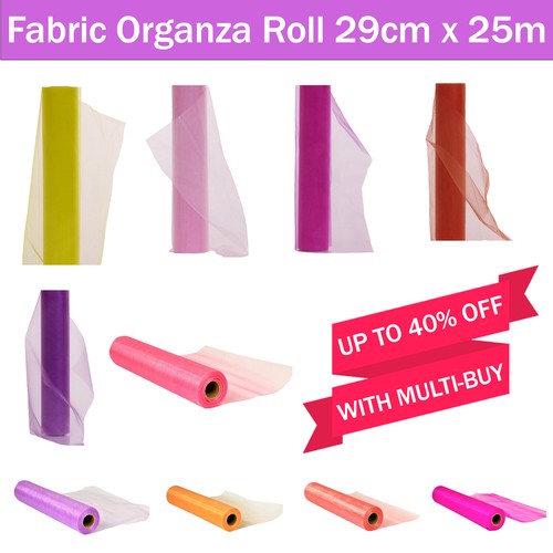 29cm 25m organza rolls - 25m, gift