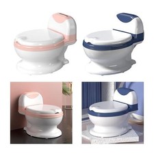Summer My Size Potty, Realistic Toilet, for Bedroom Boys,Easy to Empty and Clean