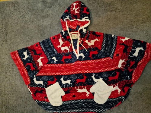 Christmas loungewear poncho - christmas,