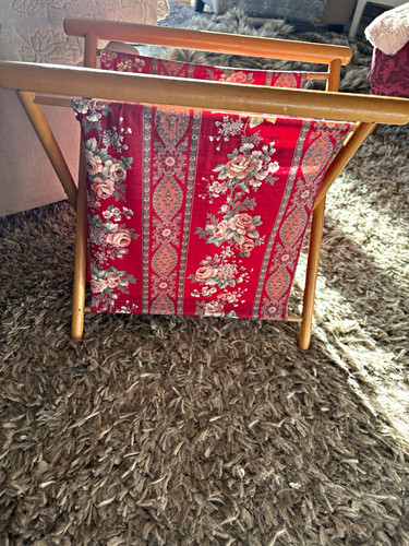 Vintage 1980s folding wooden - folding,