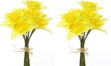 2 x Artificial Daffodil Flower