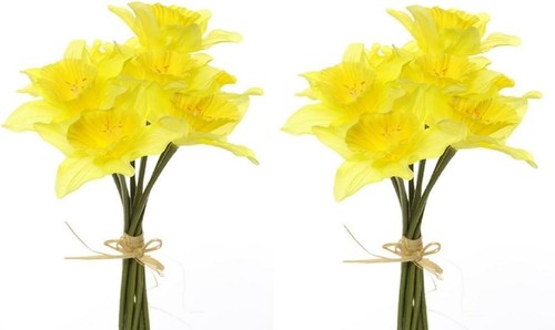 Artificial daffodil flower - x,