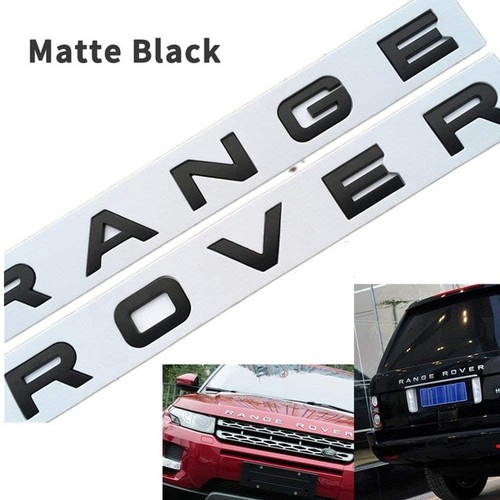 Front hood emblem range - front,