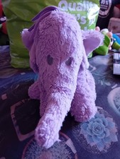 Disney Store Winnie The Pooh And Friends Heffalump Plush, 25cm Mauve Soft Toy