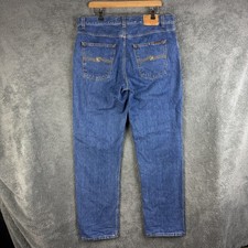 Nudie Jeans Rad Rufus Monday Blues Organic Cotton Mens W36 L32 Casual