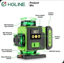 HGLINE 4D 16-Line Green Laser
