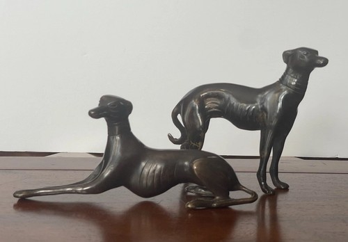 Vintage greyhound whippet dog - vintage,