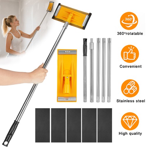 Drywall pole telescopic - pole, sander