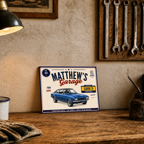 Personalised ford capri - personalised,