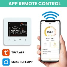 Smart WiFi Thermostat Central Heating Underfloor/ Gas Boiler/Water LCD Tuya UK