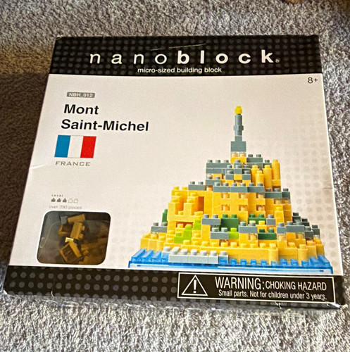 Nanoblock mont saint michel - mont, saint-michel