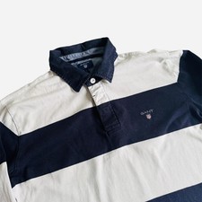 Gant Mens Navy Rugby Polo