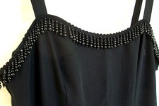 Ladies Black Party Dress.Size