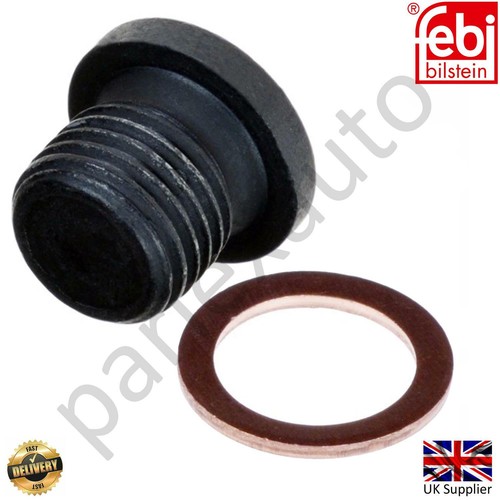 Febi oil drain sump plug - oil,