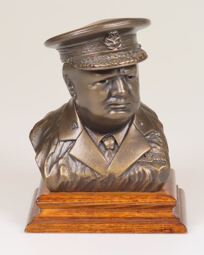 Coldcast bronze bust - , of