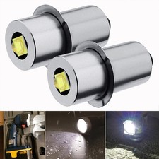 2Pcs White HS3 TYPE LED Bulbs