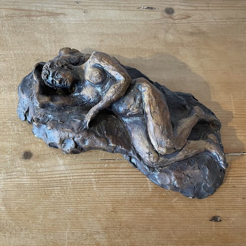 Vintage nude reclining figure - vintage,