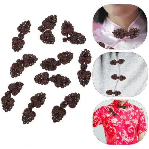 10pcs chinese closure buttons - chinese,