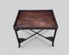 Antique Chinese Carved Padauk