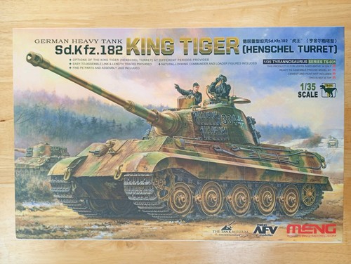 Meng kfz 182 king - meng, 1/35