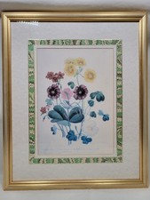 Botanical Flowers Print Framed